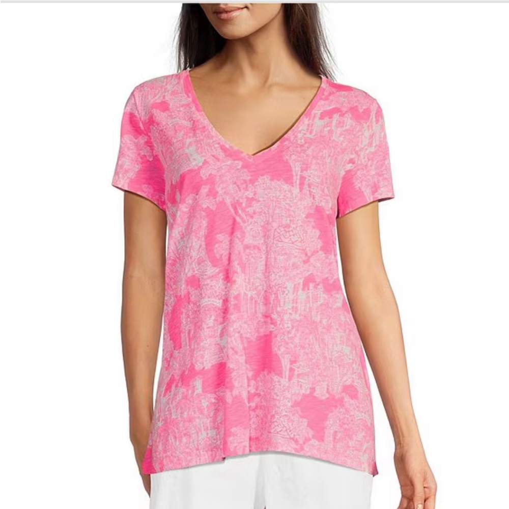 Lilly Pulitzer Etta V-Neck Like New!